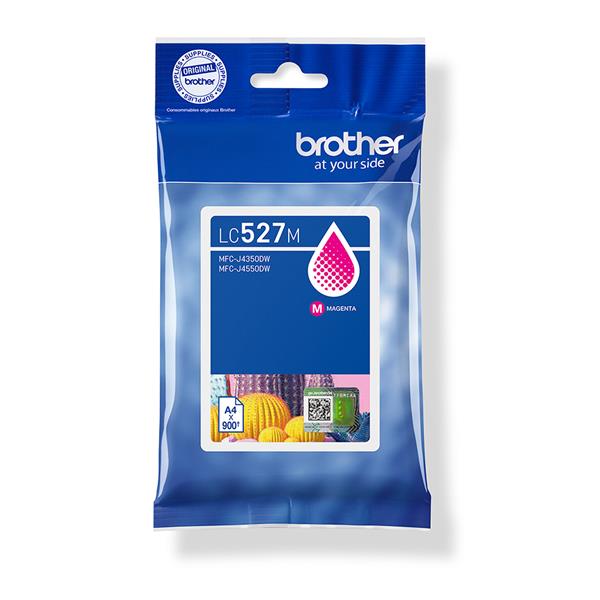 Brother LC527M, Magenta, Inchiostro a base di pigmento, …