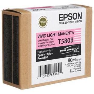 Epson - Tanica - Magenta chiaro - T580B - C13T580B00 - 80ml