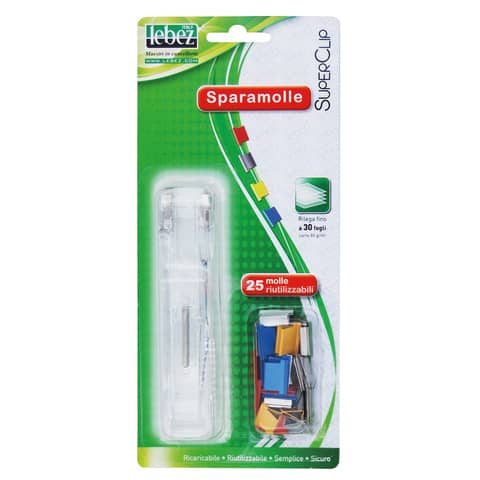 Sparamolle SuperClip - 25 mollette incluse - misure …
