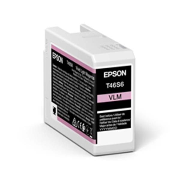 Epson - Cartuccia Vivid per UltraChrome Pro 10 T46S6 - Magenta - 25ml - C13T46S60N