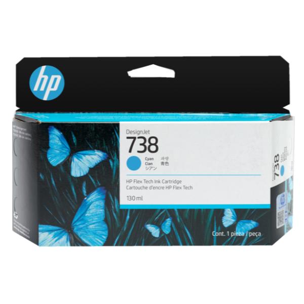 Hp originale - Cartuccia Ink DesignJet 738 - …