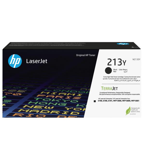 Hp - Toner originale LaserJet HP 213Y - Nero - W2130Y - ad altissima capacità