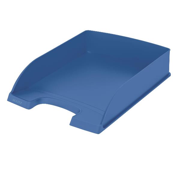 Vaschetta portacorrispondenza Leitz Recycle - 25,5 x 7 x 36 cm - blu chiaro - Leitz