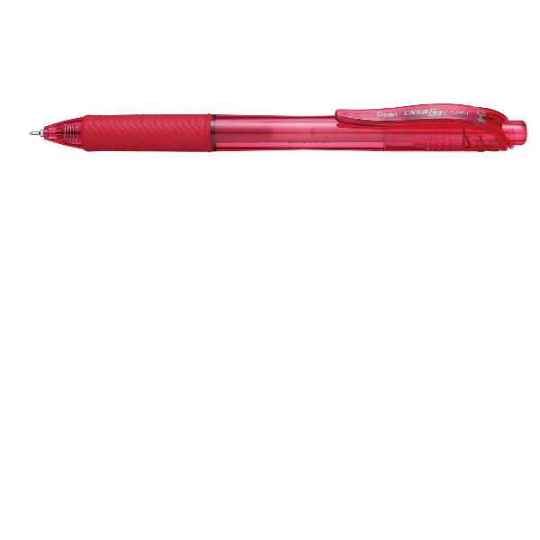 Roller a scatto Energel X BLN 104 - punta 0,4 mm - rosso - Pentel