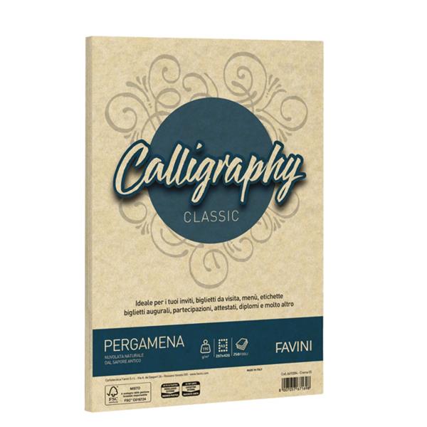 Carta Calligraphy Pergamena - A3 - 190 gr …