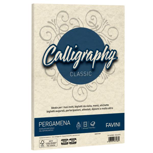 Carta Calligraphy Pergamena - A3 - 190 gr …