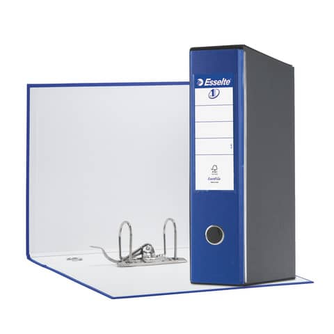 Registratore Eurofile G55 - dorso 8 cm - protocollo 23 x 33 cm - blu - Esselte