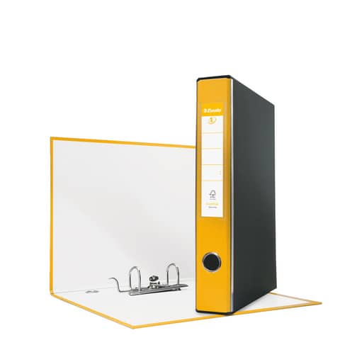 Registratore Eurofile G54 - dorso 5 cm - protocollo 23 x 33 cm - giallo - Esselte