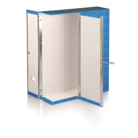 Scatola archivio Box1 - dorso 9 cm - 37,5 x 29,5 cm - blu - Resisto