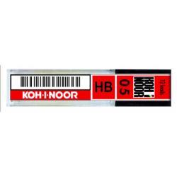 Micromine - mina 0,5mm - gradazione HB - Koh.I.Noor - astuccio 12 mine