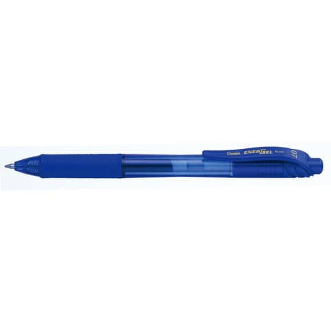 Roller a scatto Energel X BL107 - punta 0,7mm blu - Pentel