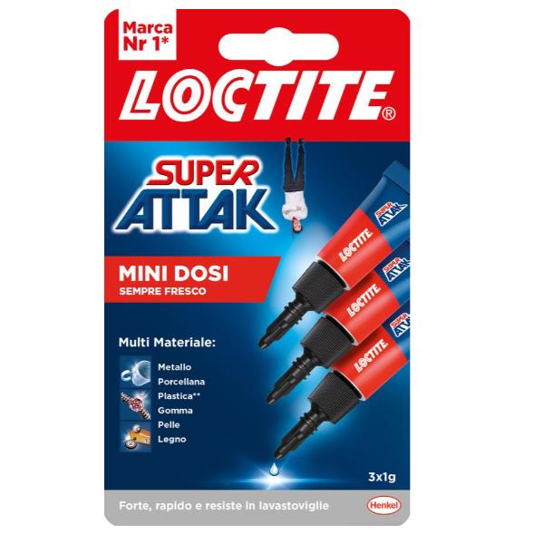 Colla Super Attak - 1 gr - trasparente …