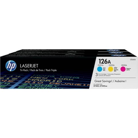 Hp - Toner originale - 126A - C/M/Y …