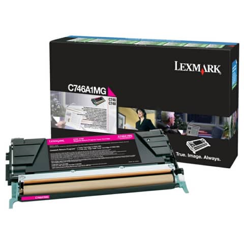 Lexmark - Toner - Magenta - C746A1MG - …