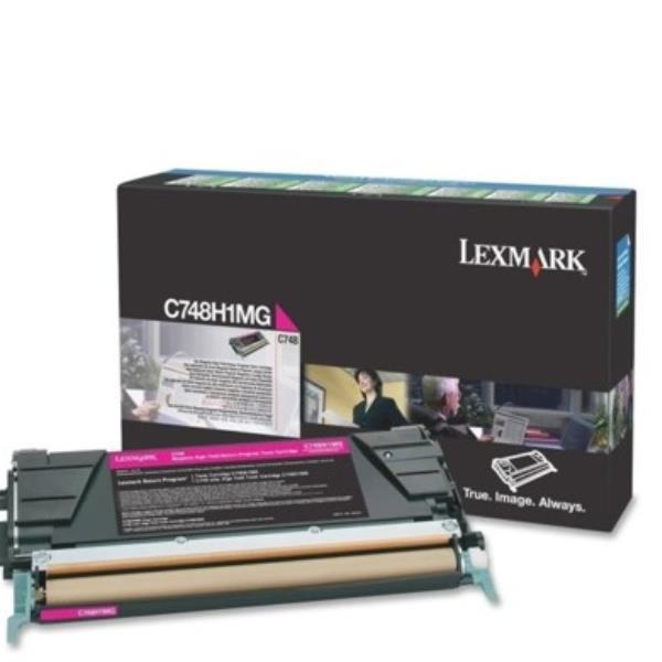 Lexmark - Toner - Magenta - C748H1MG - return program - 10.000 pag