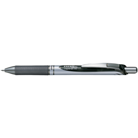 Roller a scatto Energel XM Click - punta 0,7 mm - nero - Pentel