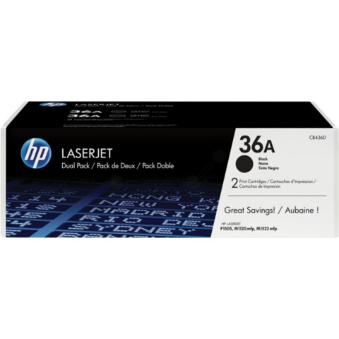 Hp - Confezione 2 Toner originale - 36A …