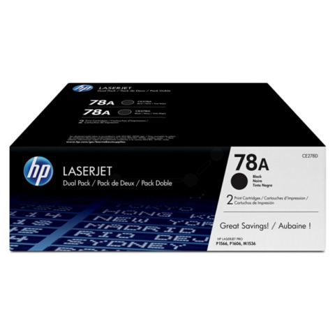Hp - Confezione 2 Toner originale - 78A …