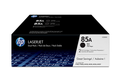 Hp - Confezione 2 Toner originali - 85A …
