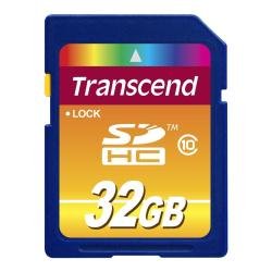 Transcend - Scheda di memoria flash - 32 GB - Class 10 - SDHC