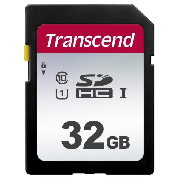 Transcend 300S - Scheda di memoria flash - 32 GB - UHS-I U1 / Class10 - UHS-I SDHC