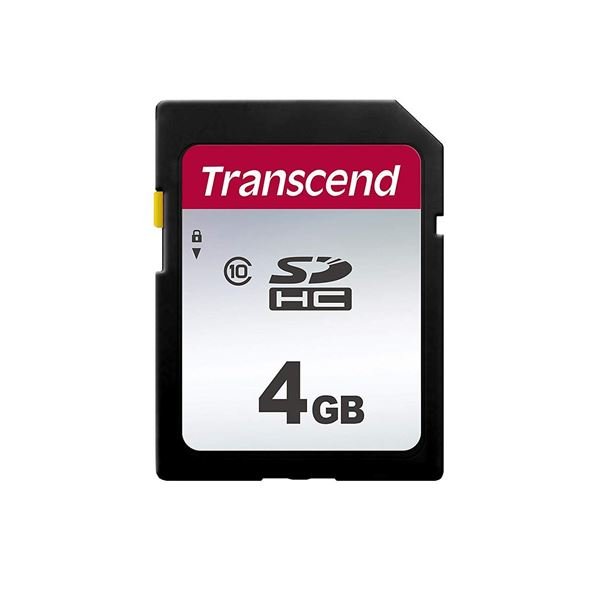 Transcend 300S - Scheda di memoria flash - 4 GB - Class 10 - SDHC