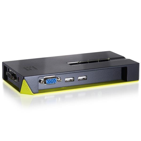 LevelOne ViewCon KVM-0422 - Switch KVM / USB - 4 x KVM port(s) - 1 utente locale - desktop