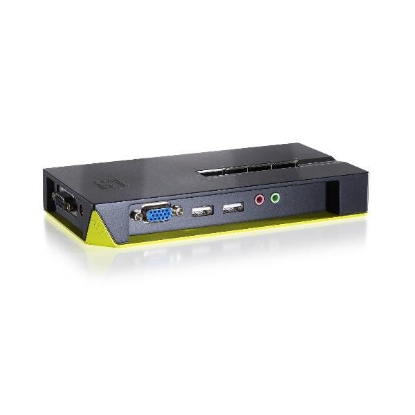 LevelOne ViewCon KVM-0421 - Switch KVM / audio - 4 x KVM / audio - 1 utente locale - desktop