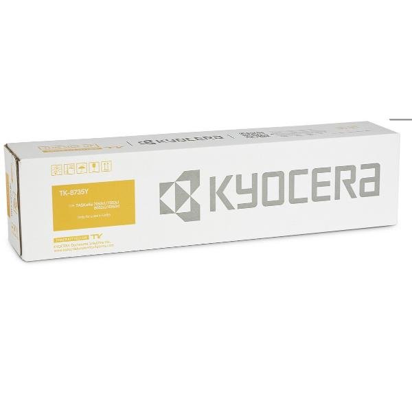 Kyocera TK 8735Y - Giallo - originale - cartuccia toner - per TASKalfa 7052ci, 7353ci, 8052ci, 8353ci