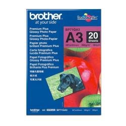 Brother Innobella Premium Plus BP71GA3 - Lucido - A3 (297 x 420 mm) - 260 g/m² - 20 fogli carta fotografica - per Brother HL-J6000, MFC-J2340, J3540, J3940, J5630, J6580, J6583, J6983, J6995, J6997, J6999