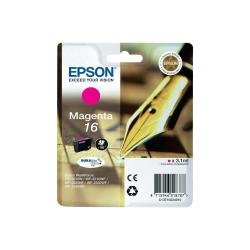 Epson 16 - 3.1 ml - magenta - originale - blister con radiofrequenza / allarme acustico - cartuccia d'inchiostro - per WorkForce WF-2010, 2510, 2520, 2530, 2540, 2630, 2650, 2660, 2750, 2760