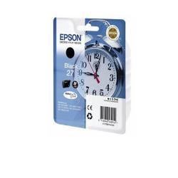 Epson 27 - 6.2 ml - nero - originale - blister con radiofrequenza / allarme acustico - cartuccia d'inchiostro - per WorkForce WF-3620, WF-3640, WF-7110, WF-7610, WF-7620, WF-7715, WF-7720