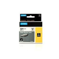 DYMO D1 RHINOPRO NASTRO TERMO-RESTRINGENTE 19mm x 1,5mt COLORE BIANCO STAMPA NERO (18057)