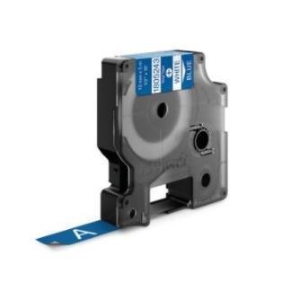 DYMO D1 RHINOPRO NASTRO IN VINILE PER STAMPANTI A TRASFERIMENTO TERMICO 12MM X 5.5MT COLORE BLU STAMPA BIANCO (1805243)