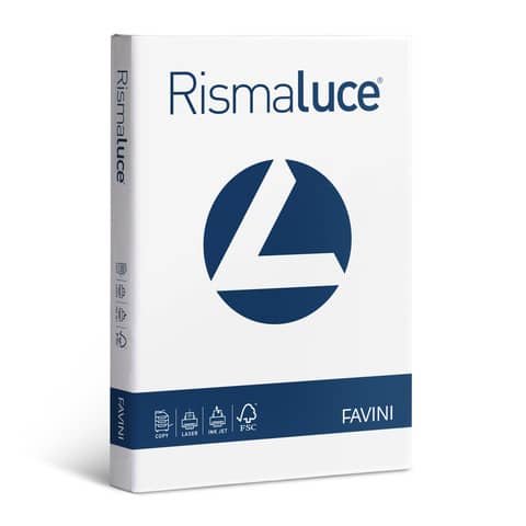 FAVINI HOME-OFFICE PROFESSIONAL RISMALUCE - Bianco - A4 (210 x 297 mm) - 120 g/m² - 250 fogli carta comune
