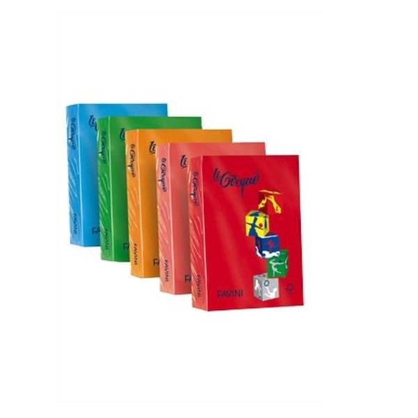 FAVINI Le Cirque forti - Blu reale - A3 (297 x 420 mm) - 160 g/m² - 250 fogli carta colorata