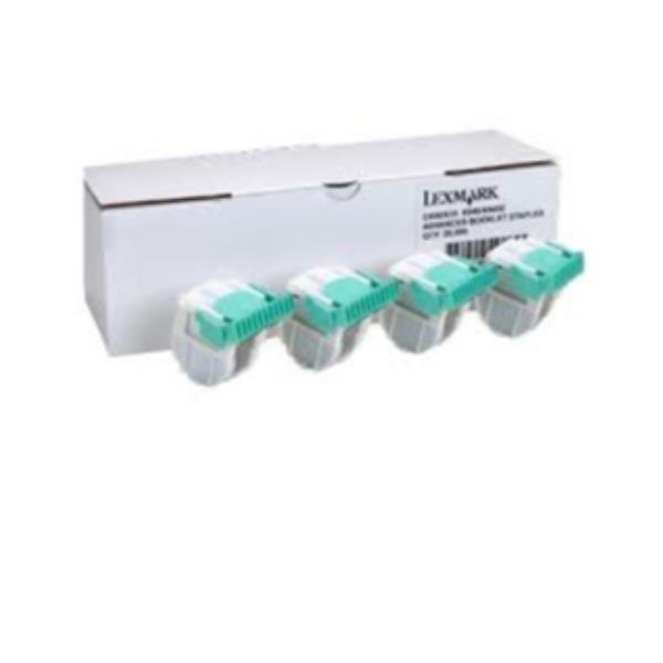 Lexmark - Cartuccia graffette (pacchetto di 4) - per Lexmark C950, X854, X860dhe 4, X862de 4, X862dte 3, X862dte 4, X864dhe 3, X950, X952, X954
