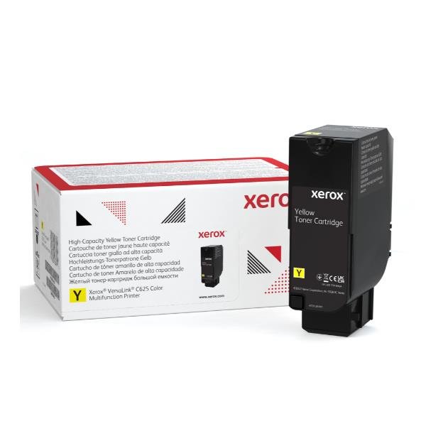 Xerox - Alta capienza - giallo - originale - scatola - cartuccia toner - per VersaLink C625