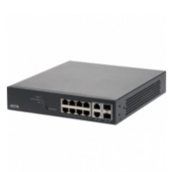 Axis T8508 PoE+ Network Switch - Switch - gestito - 8 x 10/100/1000 (PoE+) + 2 x SFP Gigabit combo (uplink) - desktop, montabile su rack - PoE+ (130 W) - per AXIS M3067-P, M3068-P, P1455-LE, P1455-LE-3 License Plate Verifier Kit