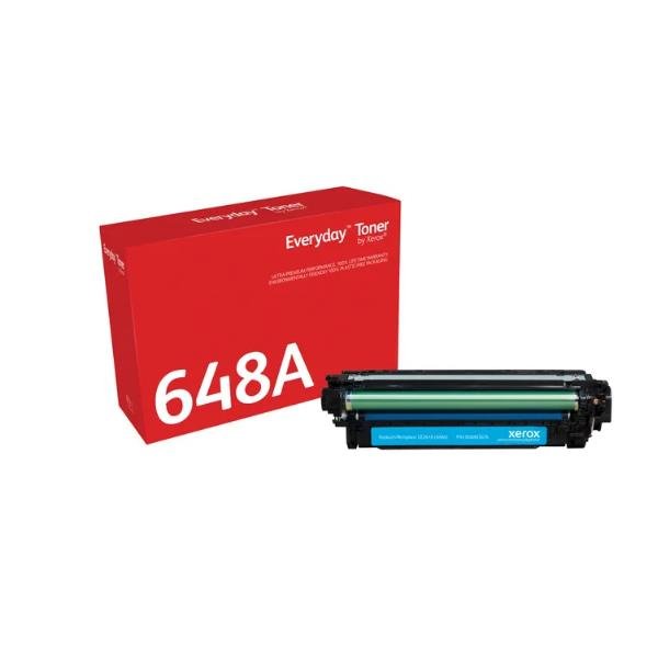 Everyday - Ciano - compatibile - cartuccia toner (alternativa per: HP CE261A) - per HP Color LaserJet Enterprise CP4025dn, CP4025n, CP4525dn, CP4525n, CP4525xh