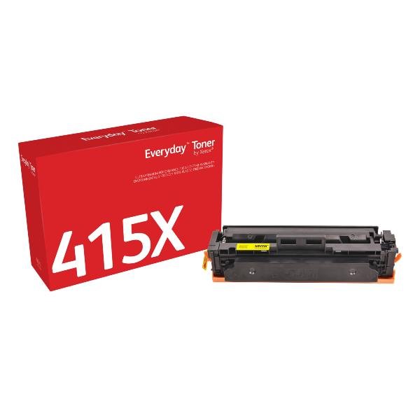Everyday - Alta resa - giallo - compatibile - cartuccia toner (alternativa per: HP W2032X, HP 415X) - per HP Color LaserJet Pro M454, MFP M479