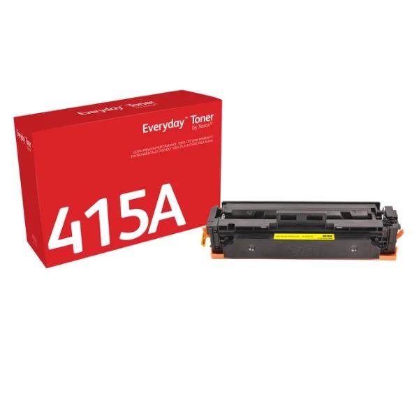 Everyday - Giallo - compatibile - cartuccia toner (alternativa per: HP W2032A, HP 415A) - per HP Color LaserJet Pro M454, MFP M479