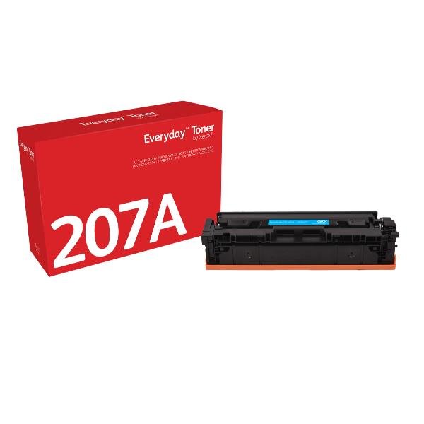 Everyday - Ciano - compatibile - cartuccia toner (alternativa per: HP W2211A, HP 207A) - Green World Alliance return program - per HP Color LaserJet Pro M255dw, M255nw, MFP M282nw, MFP M283fdn, MFP M283fdw