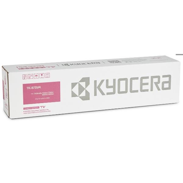 Kyocera TK 8735M - Magenta - originale - cartuccia toner - per TASKalfa 7052ci, 7353ci, 8052ci, 8353ci