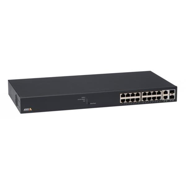 Axis T8516 - Switch - gestito - 16 x 10/100/1000 (PoE+) + 2 x 10/100/1000/SFP - desktop, montabile su rack - PoE+ (240 W) - per AXIS M3067-P, M3068-P, P1455-LE, P1455-LE-3 License Plate Verifier Kit