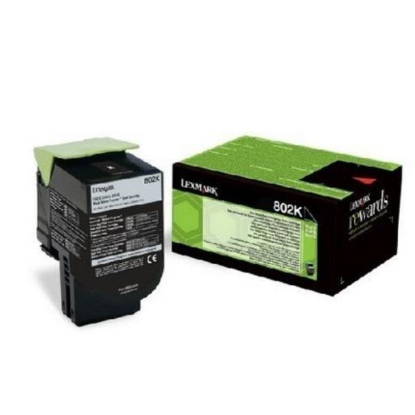Lexmark 802KE - Nero - originale - cartuccia toner LCCP, LRP - per Lexmark CX310dn, CX310n, CX410de, CX410dte, CX410e, CX510de, CX510dhe, CX510dthe