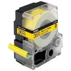 Epson LabelWorks LK-7YBP - Nero su giallo - Rotolo (3,6 cm x 9 m) 1 cassetta(e) rotolo di etichette - per LabelWorks LW-1000P, LW-900P, LW-Z5000BE, LW-Z5010BE, LW-Z900FK