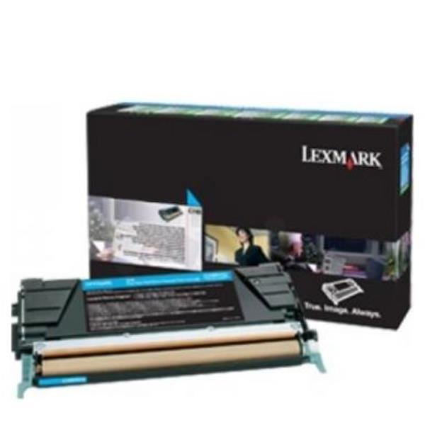 Lexmark - Ciano - originale - cartuccia toner Lexmark Corporate - per Lexmark C748de, C748dte, C748e