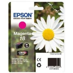 Epson 18 - 3.3 ml - magenta - originale - blister con radiofrequenza / allarme acustico - cartuccia d'inchiostro - per Expression Home XP-212, 215, 225, 312, 315, 322, 325, 412, 415, 422, 425