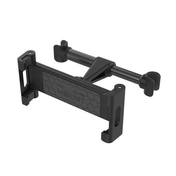 CELLY MOUNT BACK SUPPORTO AUTO UNIVERSALE PER TABLET SA6" A 9.5" CON SISTEMA PER FISSAGIO AL POGGIATESTA NERO